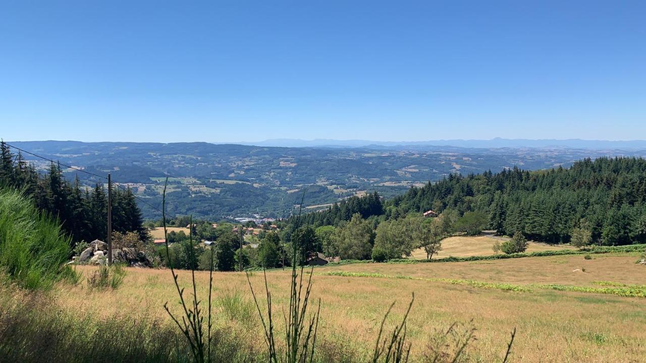 Gite " Oree Des Bois" Vertolaye Exterior foto