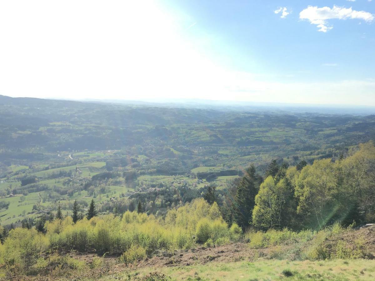Gite " Oree Des Bois" Vertolaye Exterior foto